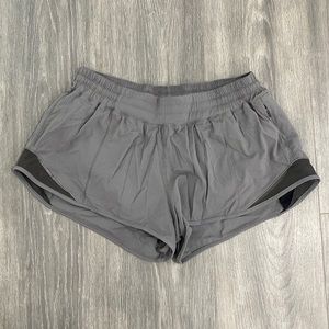 Lululemon Hotty Hot Short 2.5” Grey